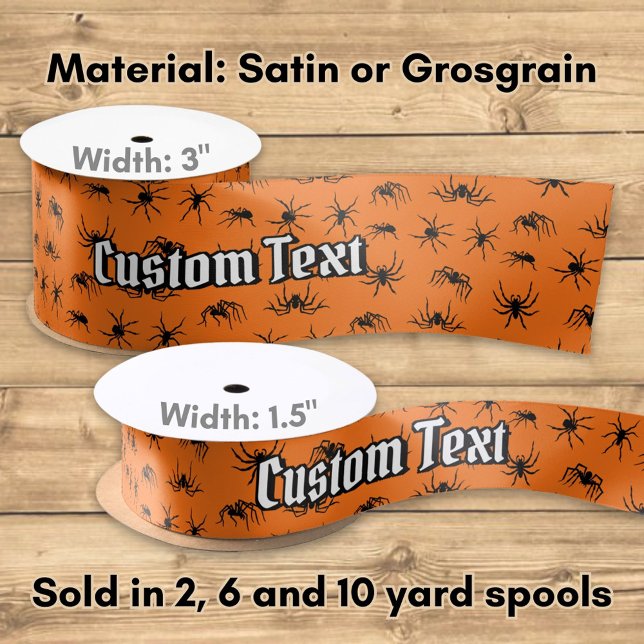 Silhouetten Muster Satin Ribbon Satinband (Von Creator hochgeladen)