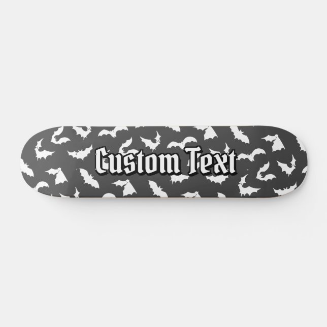 Silhouetten-Musterskateboard Skateboard (Horizontal)