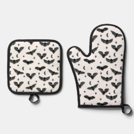 Silhouetten Ofenhandschuh & Topflappen-Set
