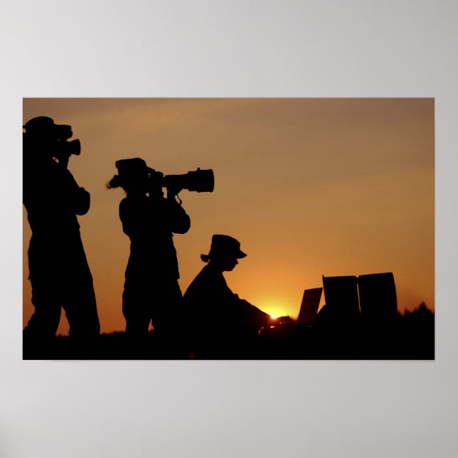 Silhouetten Poster (Vorne)