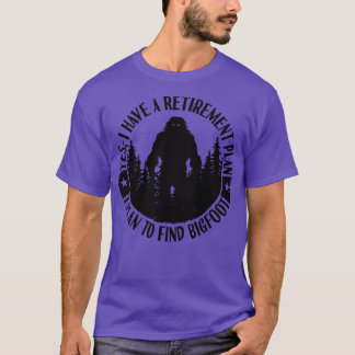 Silhouetten-Rentensystem Sasquatch T-Shirt