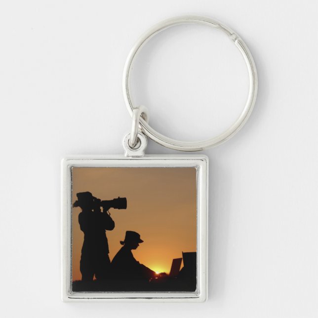 Silhouetten Schlüsselanhänger (Vorne)
