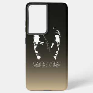 Silhouettenkunst Menschliches Gesicht Gegenüber Samsung Galaxy Hülle