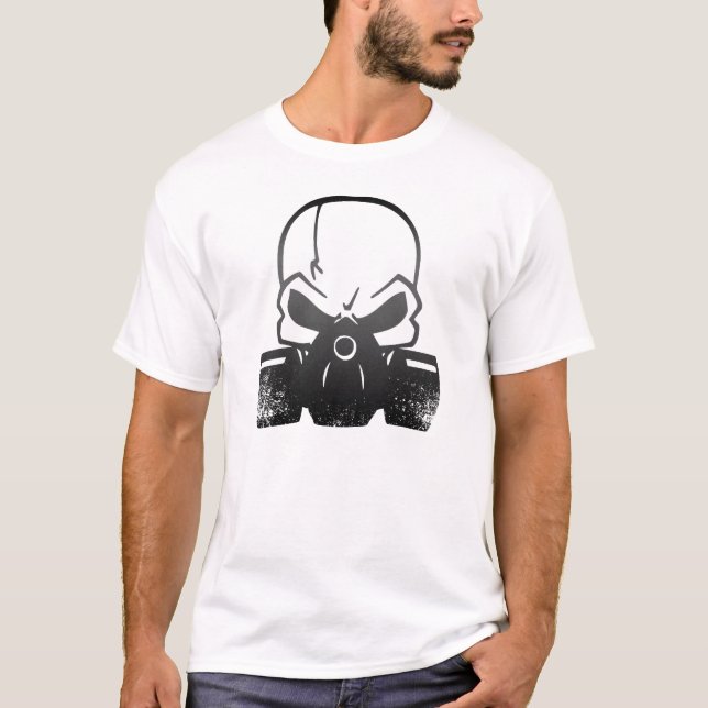 Silhouetteschädel T-Shirt (Vorderseite)