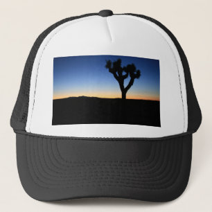 Silhouettierter Joshua-Baum Truckerkappe