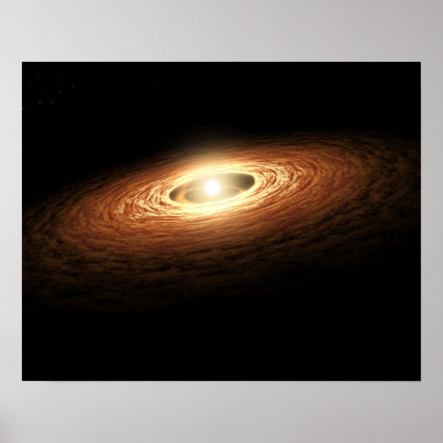 Silicon Crystal Formation Poster (Vorne)