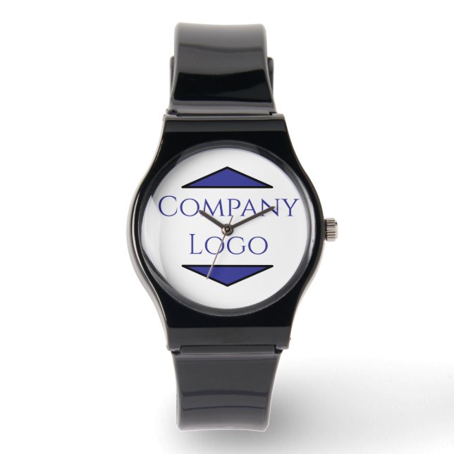 Silicone Custom Luxury Corporate Watch mit Logo Armbanduhr (Vorderseite)