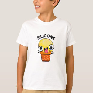 Silicone Funny Ice Cream Cone Puff T-Shirt