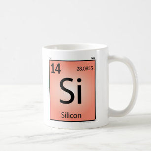 Silikon- (Si)Element-Tasse Kaffeetasse