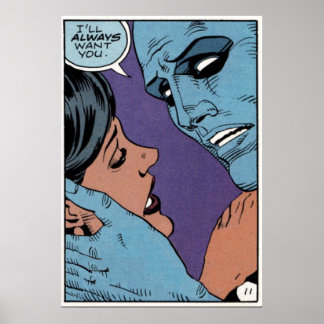 Silk Specter und Dr. Manhattan Ill Liebe Sie immer Poster