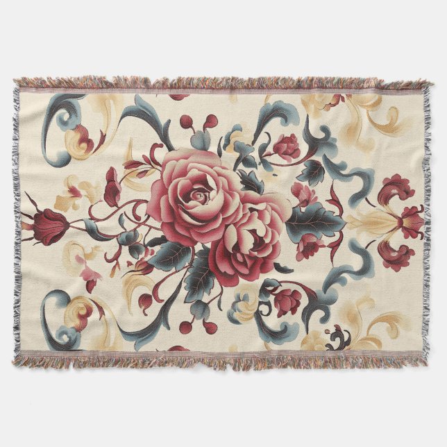 Silken Rose Dynasty Decke (Vorderseite)