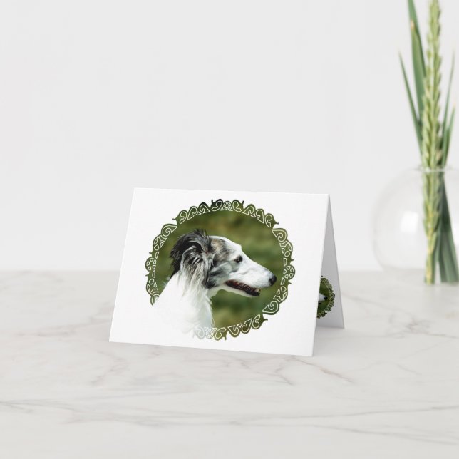 Silken Windhound A Karte (Vorderseite)