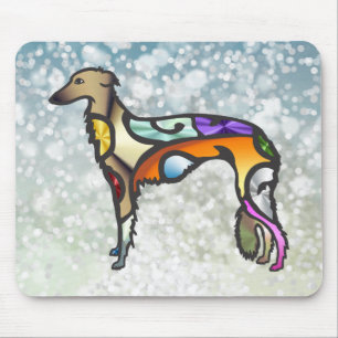 Silken Windhound Filigree Mousepad