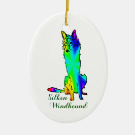 Silken Windhound Ornament