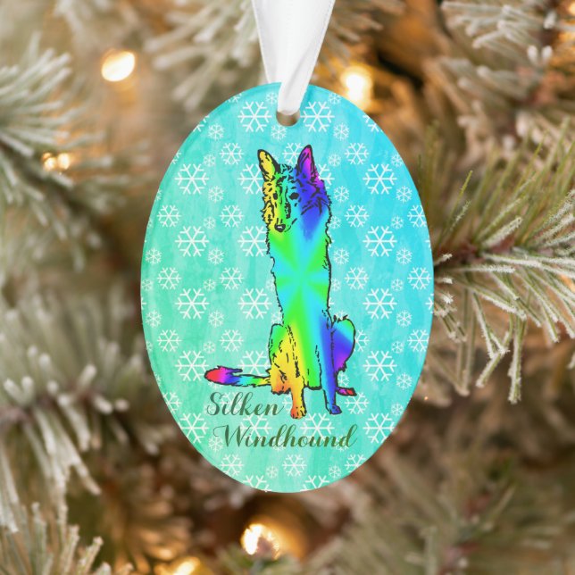 Silken Windhound Ornament (Baum)