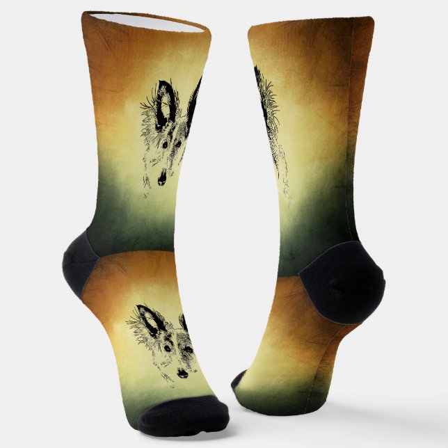 Silken Windhound Socken (Gewinkelt)