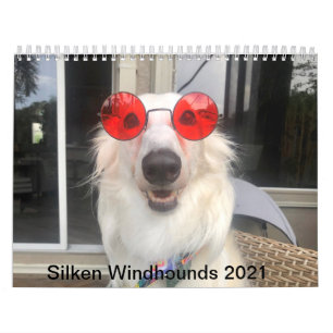 Silken Windhounds 2021 - alle bedruckt Kalender