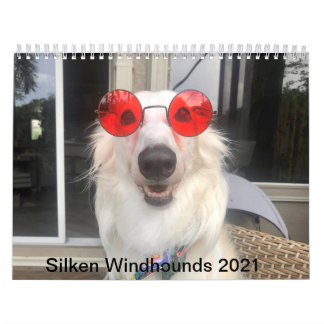 Silken Windhounds 2021 - alle bedruckt Kalender