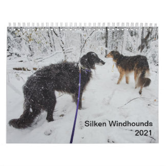 Silken Windhounds 2021 Mehrere Erwachsene Kalender