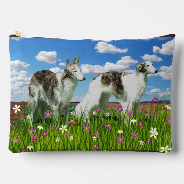 Silken Windhounds Zubehörtasche (Vorderseite)