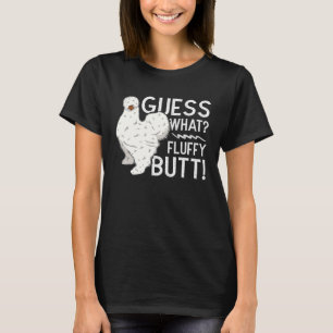 Silkie Chicken raten, was Fluffy Hintern Farm Silk T-Shirt