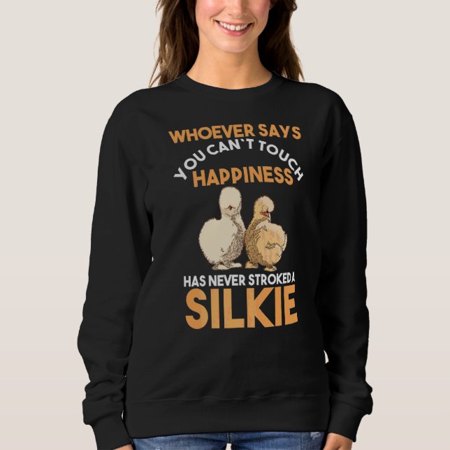 Silkie Chicken Sweatshirt (Vorderseite)