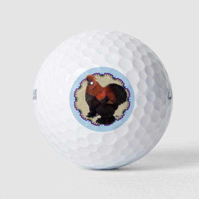 Silkie Circle Golfball (Vorderseite)