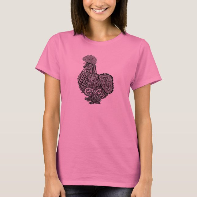 silkie Hennet-shirt T-Shirt (Vorderseite)
