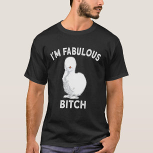 Silkie-Huhn-Liebhaber-Bauer-Geflügelhof-chinesisch T-Shirt