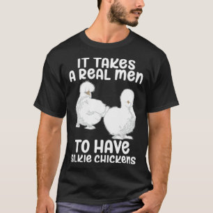 Silkie-Huhn Tier chinesisches Seidenhuhn Seidig T-Shirt