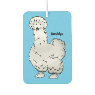 Silkie-Hühner-Cartoon Autolufterfrischer