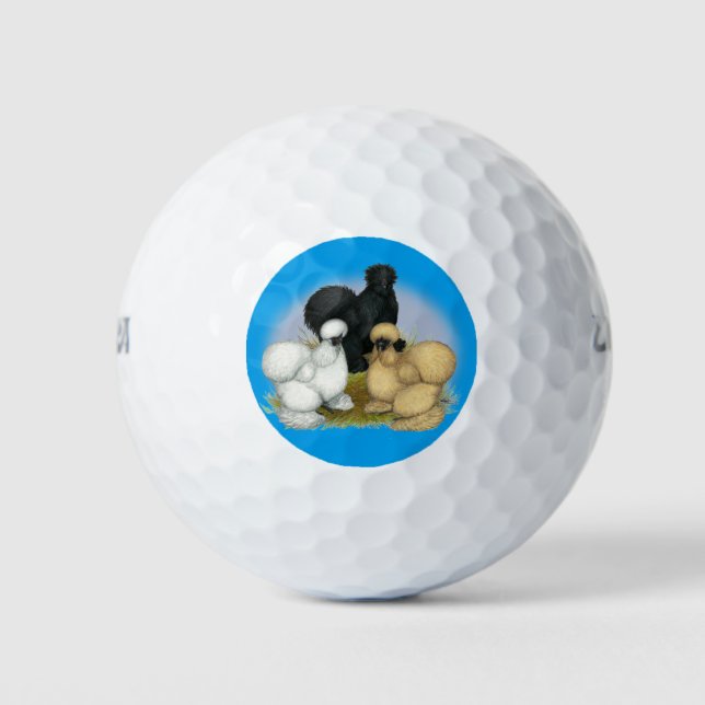 Silkie Trio Golfball (Vorderseite)