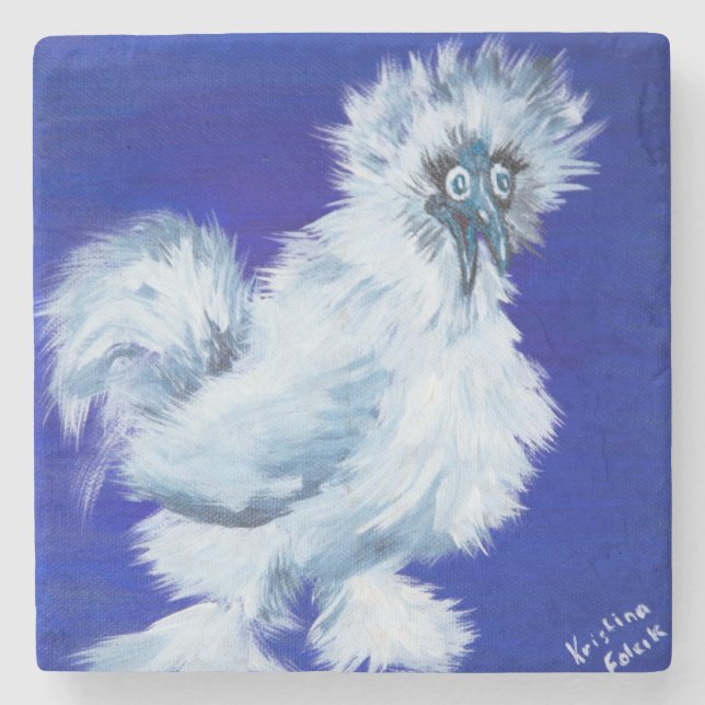 Silkie Untersetzer (Vorderseite)