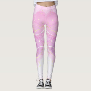 Silkier Bantam Glitzer Türkis mit eigener Marke Leggings