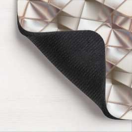 Silky beige mit Relief- oder Tiefenformen Mousepad