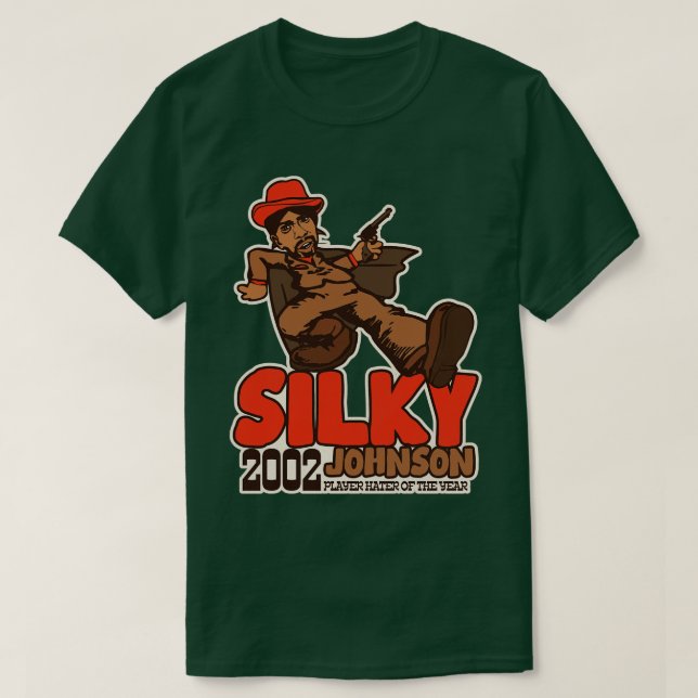 Silky Johnson Pimp Walk Playa Haters Ball T-Shirt (Design vorne)