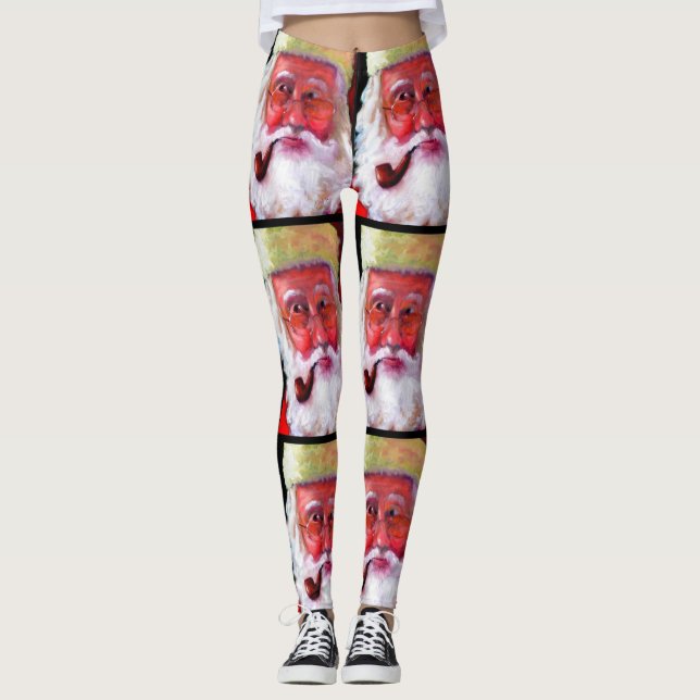Silky-Santa-Leggings Leggings (Vorderseite)