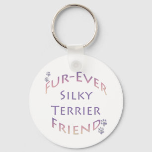 Silky Terrier Furever Friend Schlüsselanhänger
