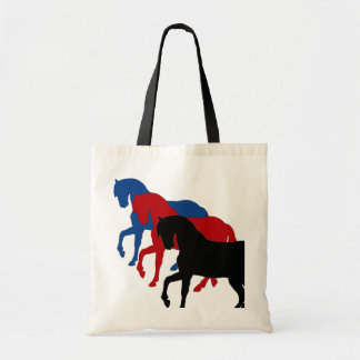 sillouettes d'étalon, sac fourre-tout