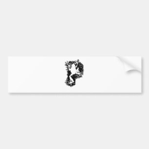 silluete Phibbie T-Shirt+black_trans Kopie Autoaufkleber