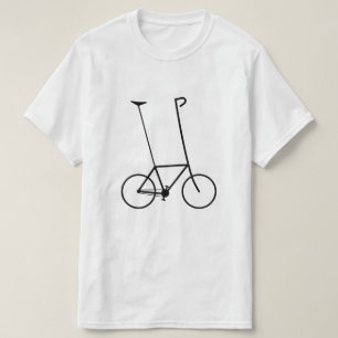 Silly Bicycle Silhouette: High Seat & Handlebars T-Shirt