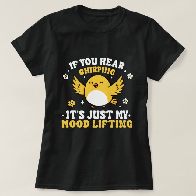 Silly bird Design Backyard Poultry Lover Farm T-Shirt (Design vorne)