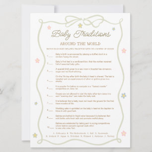 Silly Goose Baby shower Baby Traditions Carte de j