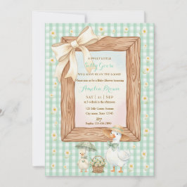 Silly Goose Baby Shower Invitation Einladung