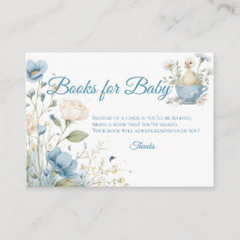 Silly Goose Books for Baby Request Card Begleitkarte