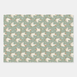 Silly Goose Party Parade Funny Birthday Geschenkpapier Set