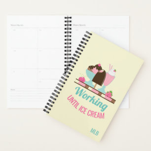 Silly Pun Travailler Jusqu'À Glace Crème - Yummy T
