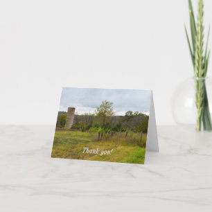Silo Stands Dankeschön Card Dankeskarte