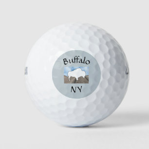 Silo und Buffalo 2 Golf Balls Golfball