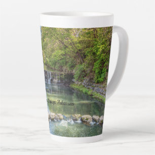 Siloam Springs Sager Creek Wasserfall Latte Tasse